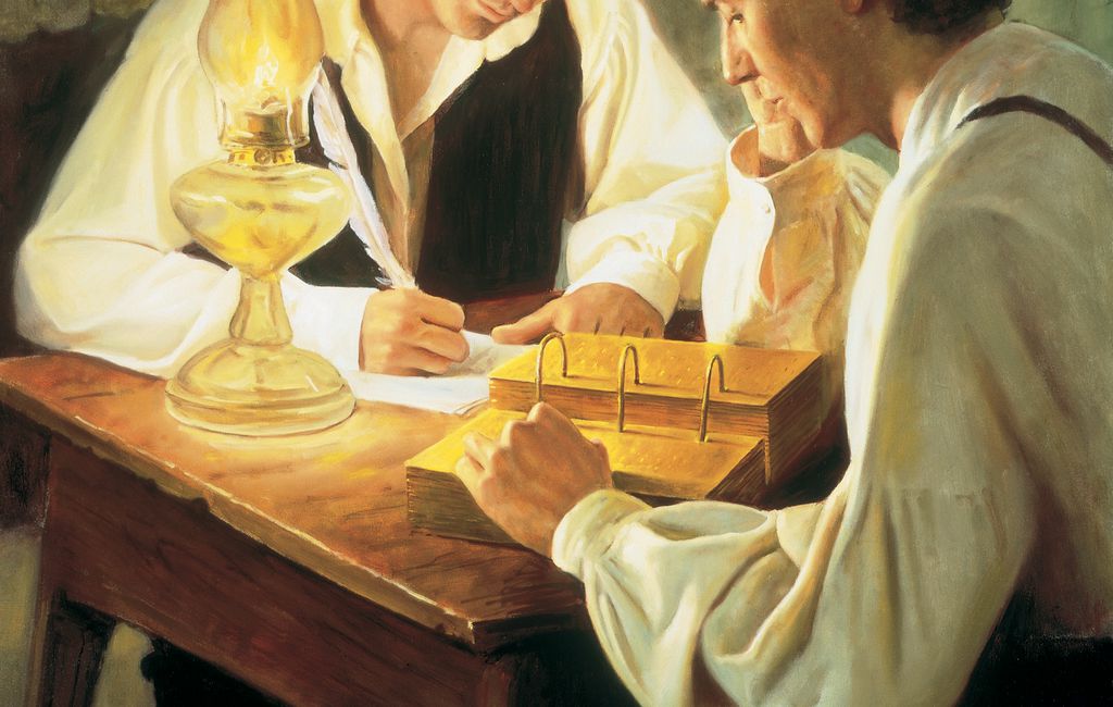 Joseph Smith Not Using the Gold Plates as Taught by the church, it is False